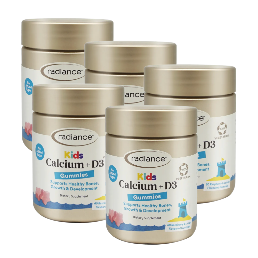 (오더베이스) 레디언스 키즈 칼슘+D3 60구미(어린이 칼슘) 5통