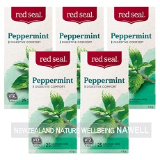 레드씰 페퍼민트 허브티(Peppermint Tea) 25티백 5개(4+1)